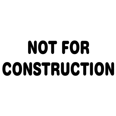 Plan & Blueprint Stamp - Not for Construction