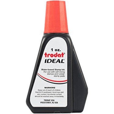 Red 2oz Refill Ink - Self Inking