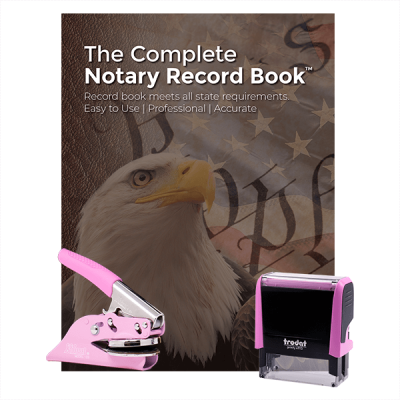 South Carolina Pink Value Notary Kit