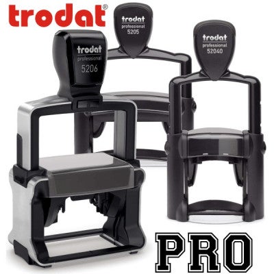 Trodat Professional Series Custom Text Stamps