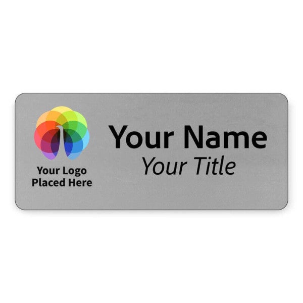 Full Color Custom Name Tag - 1.5" x 3.5"