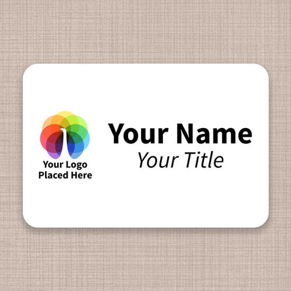 Full Color Custom Name Tag - 2" x 3"