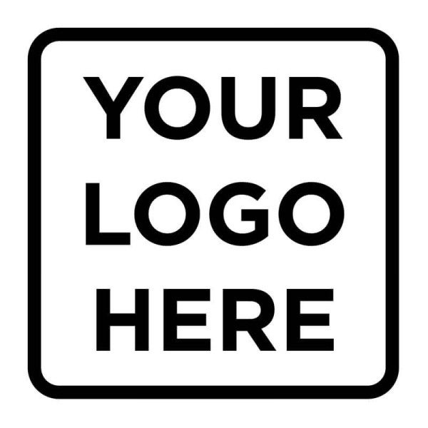 Small Custom Stamp for Square & Round Logos - alternate view