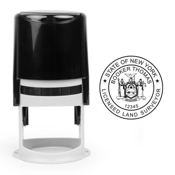State of New York Land Surveyor Seal - alternate view