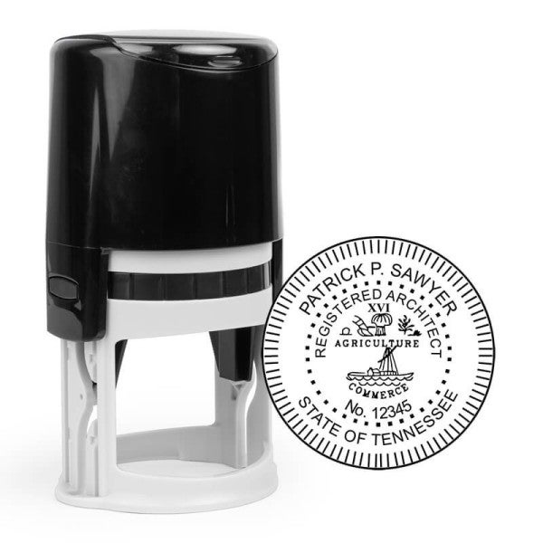 State of Tennessee Architect Seal - alternate view