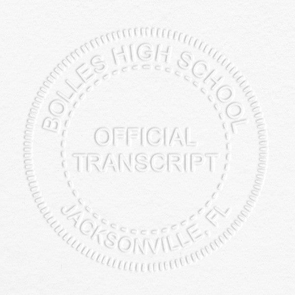 Official Transcript Embosser Seal - alternate view