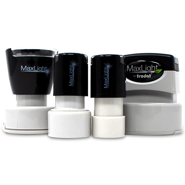 Maxlight Pre-Inked Round Stamps