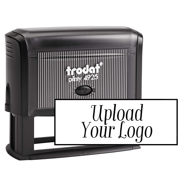 Large Custom Stamp for Rectangle Logos
