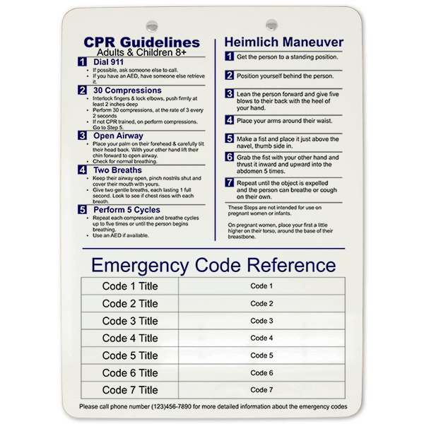 Medical Reference Clipboard
