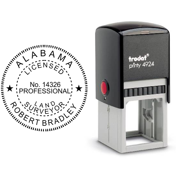 State of Alabama Land Surveyor - alternate view