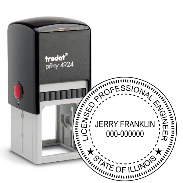 State of Illinois Engineer Seal