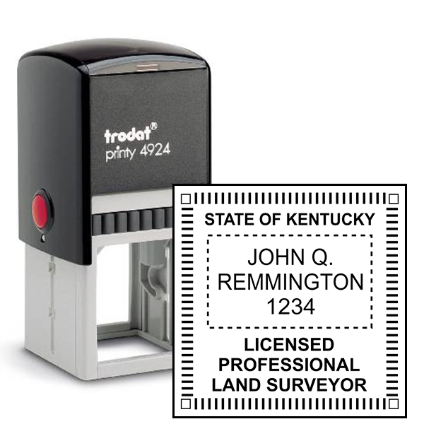 State of Kentucky Land Surveyor Stamp
