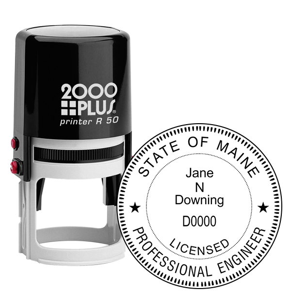 State of Maine Engineer Seal