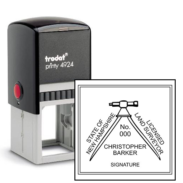 State of New Hampshire Land Surveyor