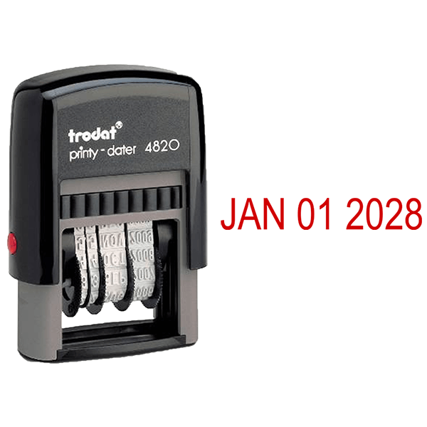 Date-Only Dater Stamp Body and Design