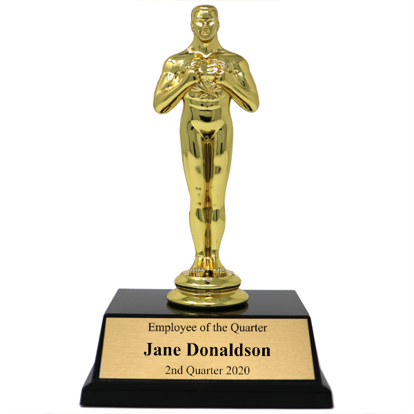 Employee of the Quarter Achievement Award Trophy