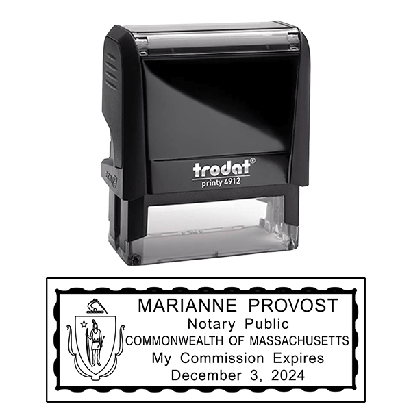 Notary Rectangle Stamp | Self-Inking