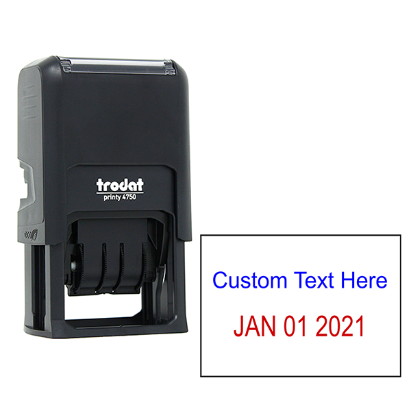 Top Line Custom Date Stamp