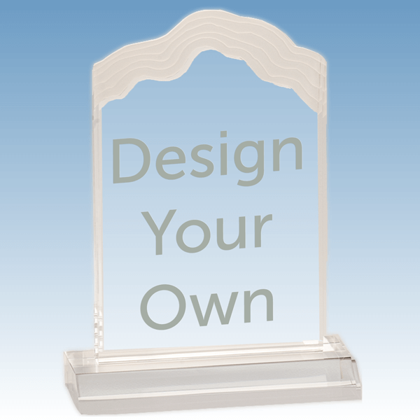 White Cap Acrylic Award 5 ½” x 7 ¾”