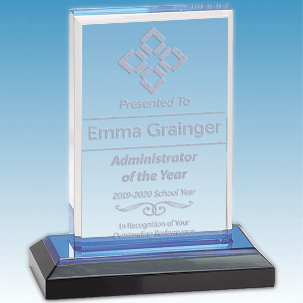 Administrator Straight Bevel Acrylic Award Administrator Straight Bevel Acrylic Award
