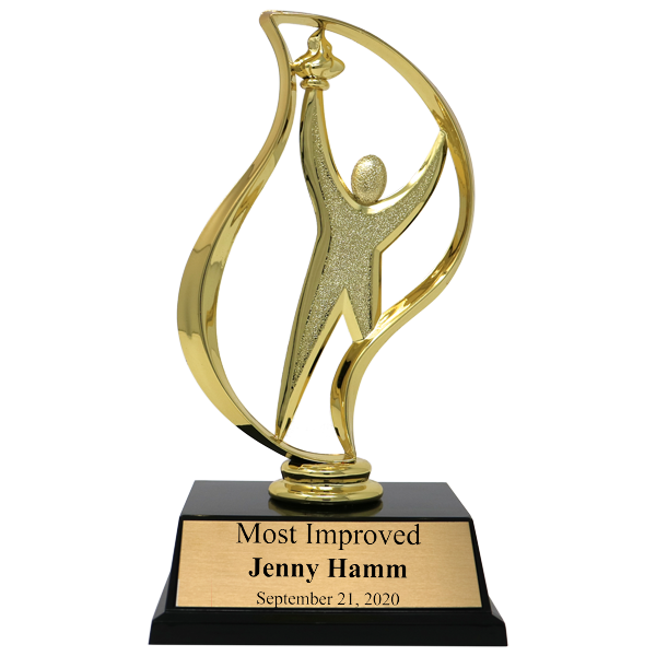 Most Improved Victory Torch Award Trophy Most Improved Victory Torch Award Trophy