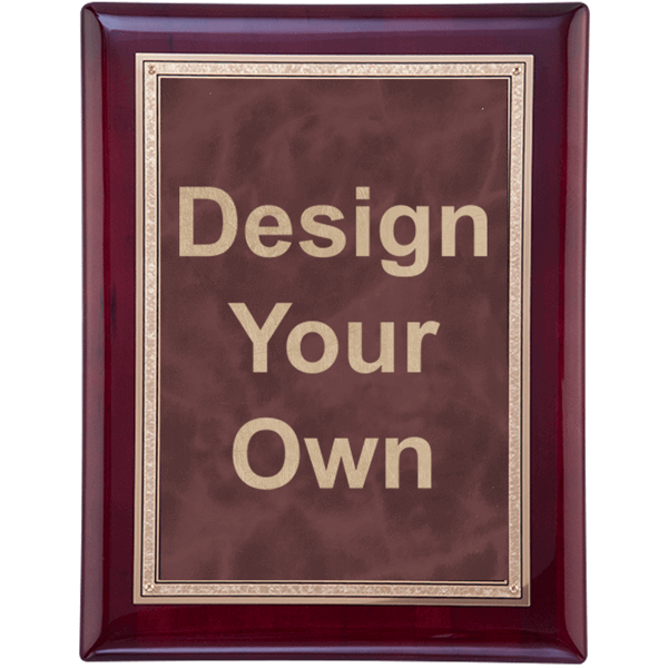 Rosewood and Ruby 9" x 12" Wall Plaque Rosewood and Ruby 9" x 12" Wall Plaque