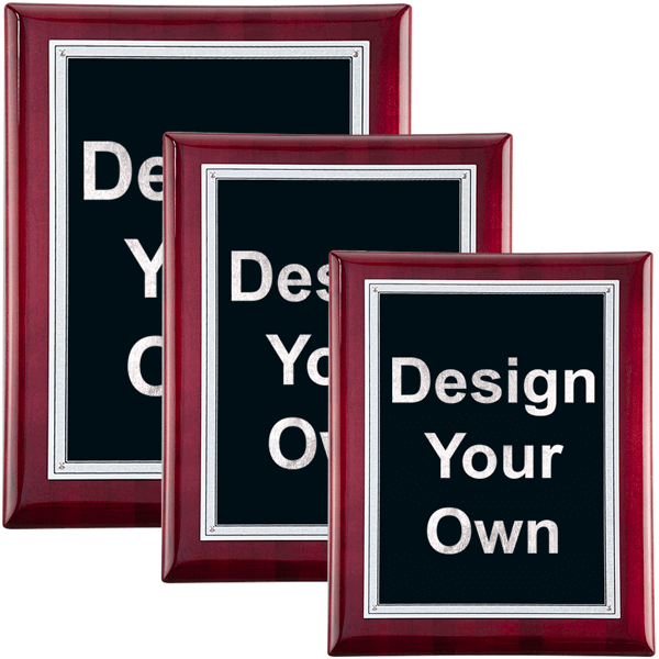 Rosewood and Black Wall Plaque - Multiple Sizes Available Rosewood and Black Wall Plaque - Multiple Sizes Available