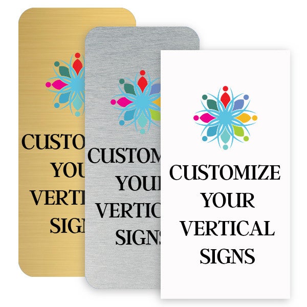 Vertical Color Signs Vertical Color Signs