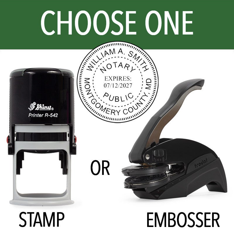 Choose One: Stamp or Embosser