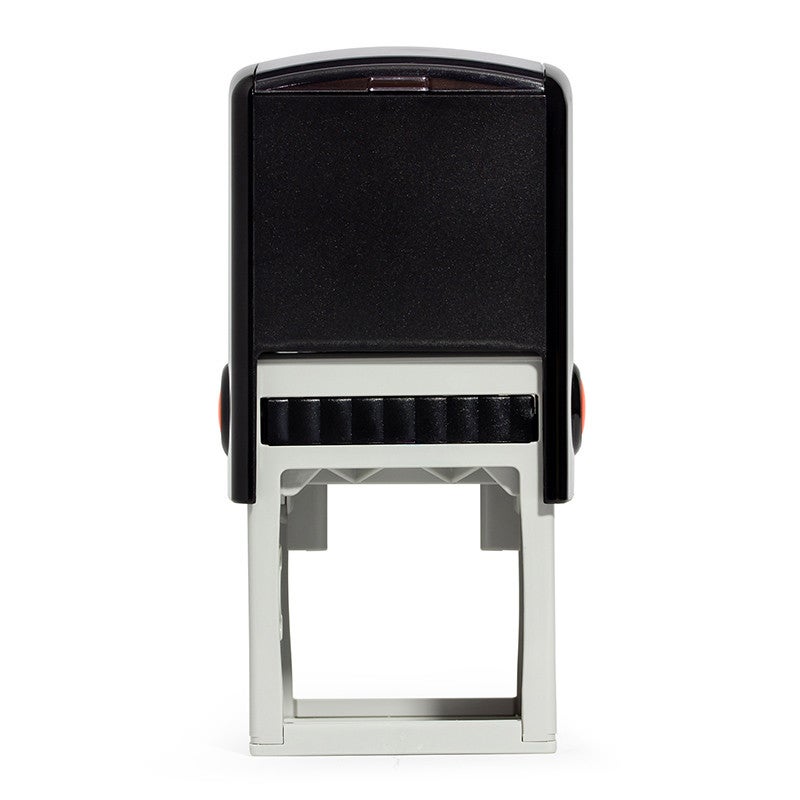 Rear view of the Corporate Seal Stamp with Year