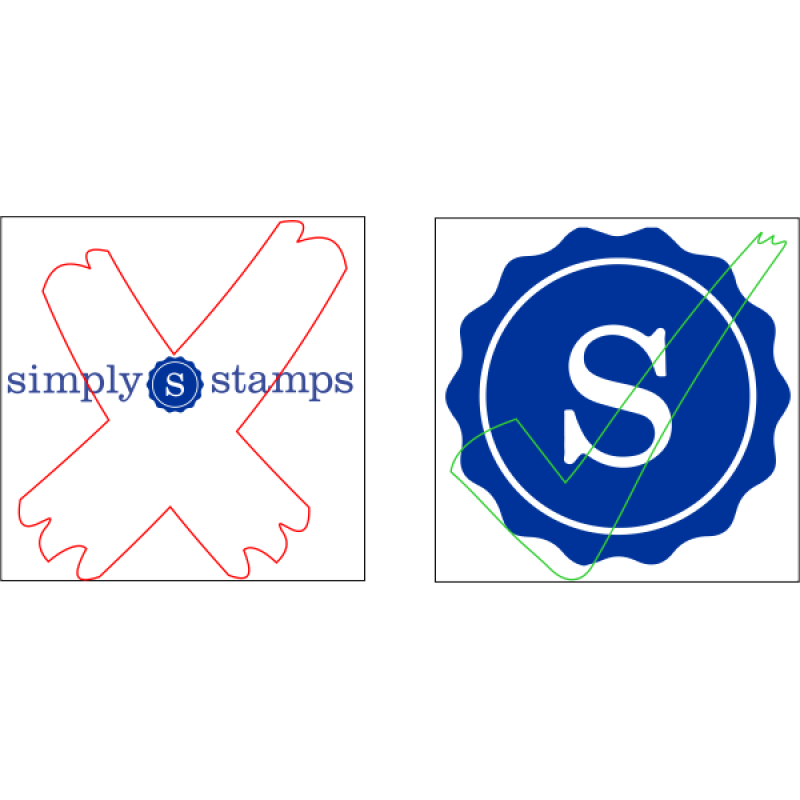 Logo upload example instructions