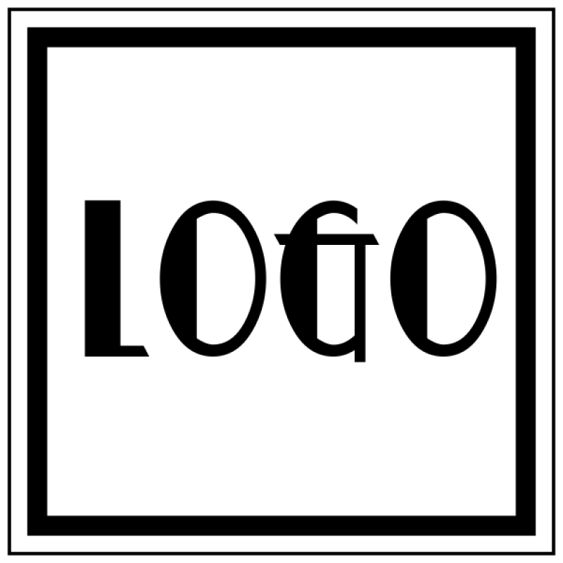 Example logo for Mini Round Logo Stamp