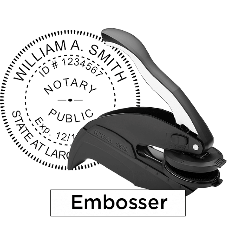 Kentucky Notary Round With Expiration Date