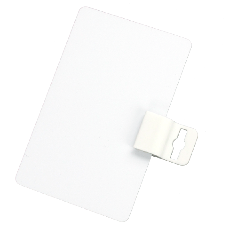 Badge Gripper with Horizontal Photo ID Badge