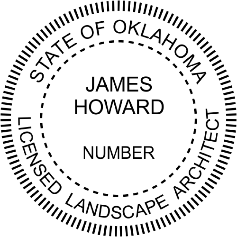 State of Oklahoma Landscape Architect