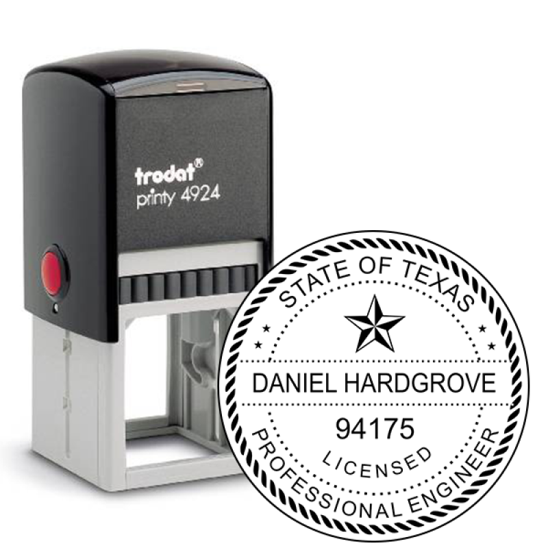 State of Texas Engineer Seal