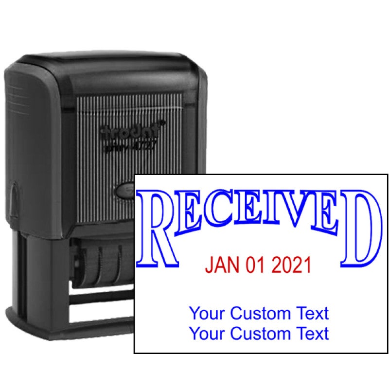 Received Custom Date Stamp