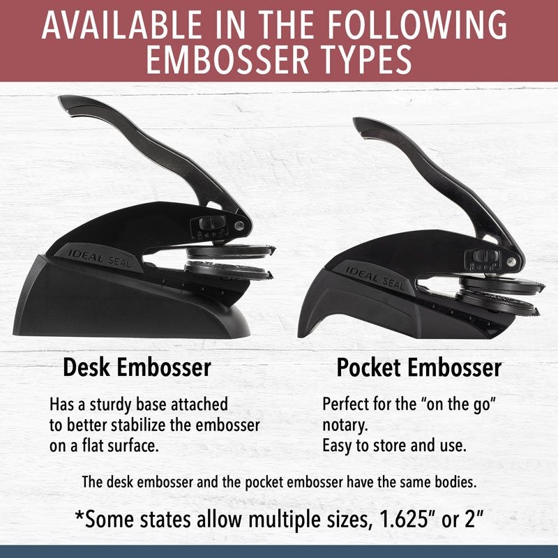 Embosser Body Type differences