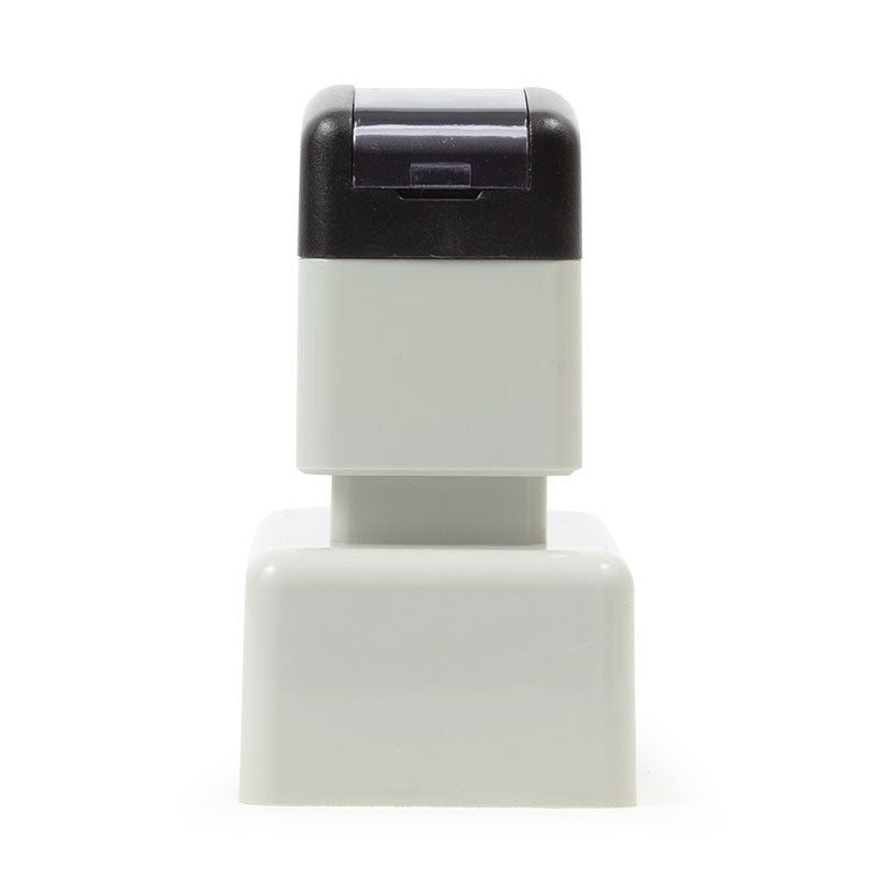 Side View of Pre-Inked Signature Stamp Using the MaxLight MAX-115S by Trodat