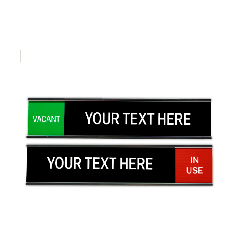 Custom Room Slider Sign