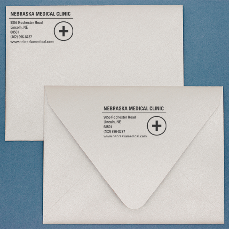 Custom Medical Address Stamp Lifestyle