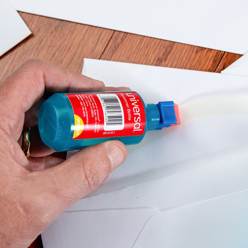 The Envelope Sealer - 2oz Bottle is great when sending large numbers of letters