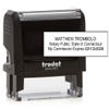 Connecticut Rectangular Notary Seal and Stamp Body