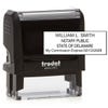 Delaware Notary Rectangle Stamp Seal and Body