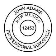 State of New Mexico Surveyor Seal