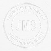 From the Library Initials Book Embosser