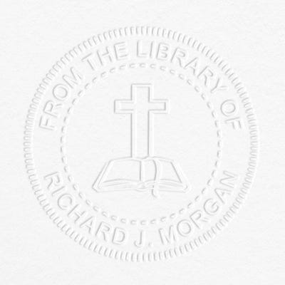 Custom Book Embosser - Cross - alternate view
