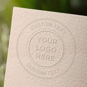 Custom Text Logo Embosser Seal
