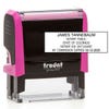 Colorado Notary Pink Stamp - Rectangle Body and Impression