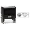 California Notary Rectangle Design Body and Impression